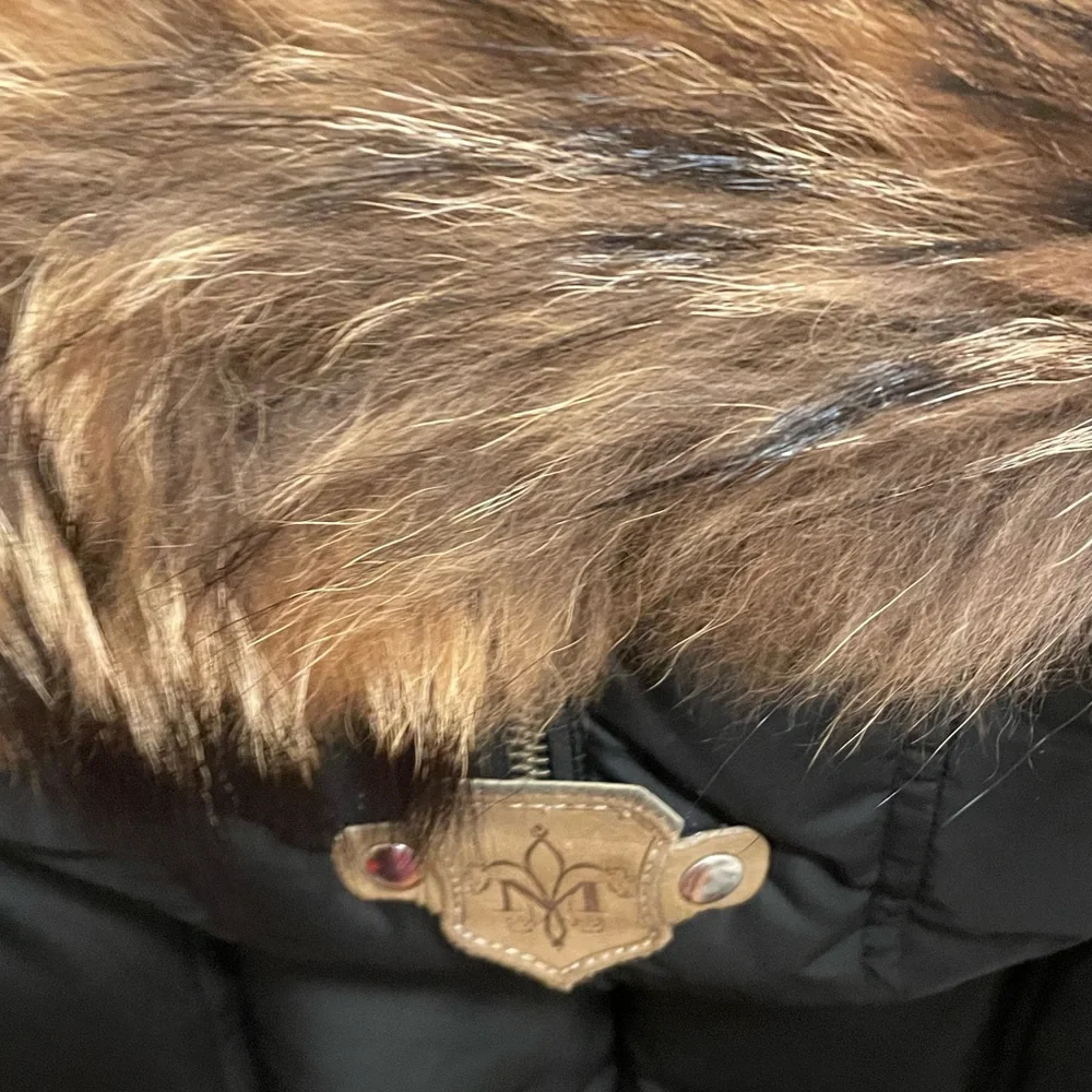 New MACKAGE TRISH down coat with natural fur Signature Collar Size XS - Picture 12 of 16